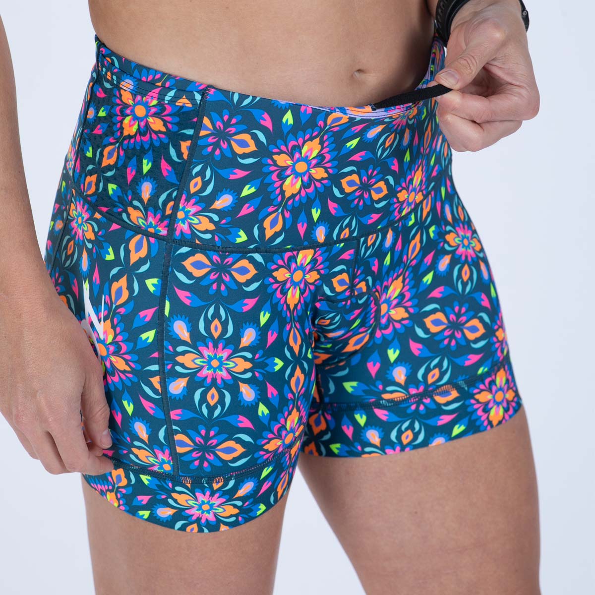 Zoot Sports TRI SHORTS Women's Ltd Tri 4" Short - Kaleidoscope
