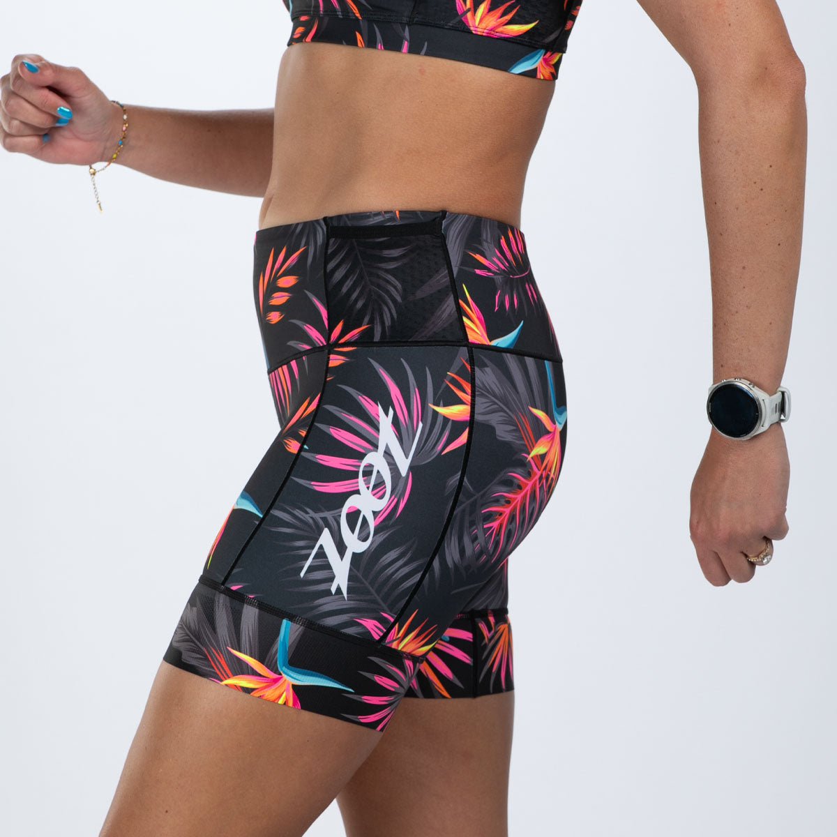 Zoot Sports TRI SHORTS Women's Ltd Tri 6" Short - Tropical Magic