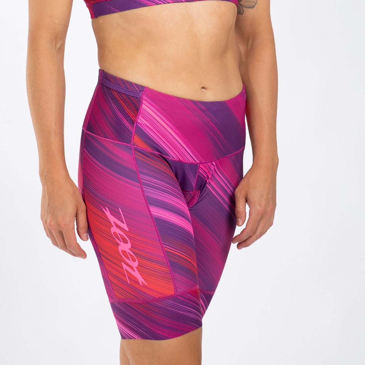 Zoot Sports TRI SHORTS Women's Ltd Tri 8" Short - IM Heat