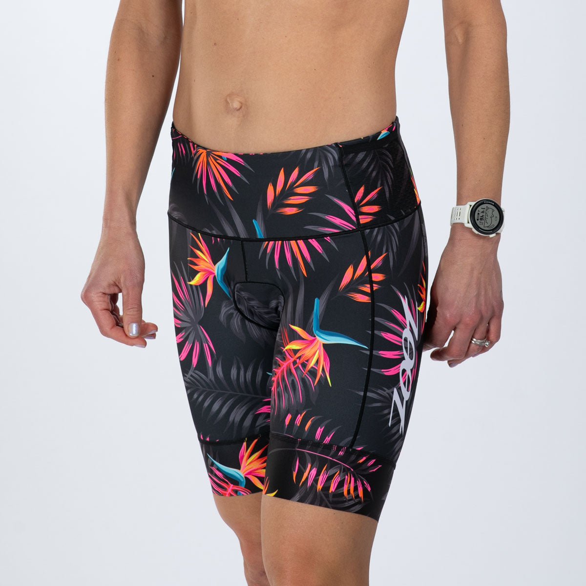 Zoot Sports TRI SHORTS Women's Ltd Tri 8" Short - Tropical Magic