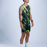 Zoot Sports TRI SLEEVELESS RACESUITS Men's Ltd Tri Slvs Fz Racesuit - Icon