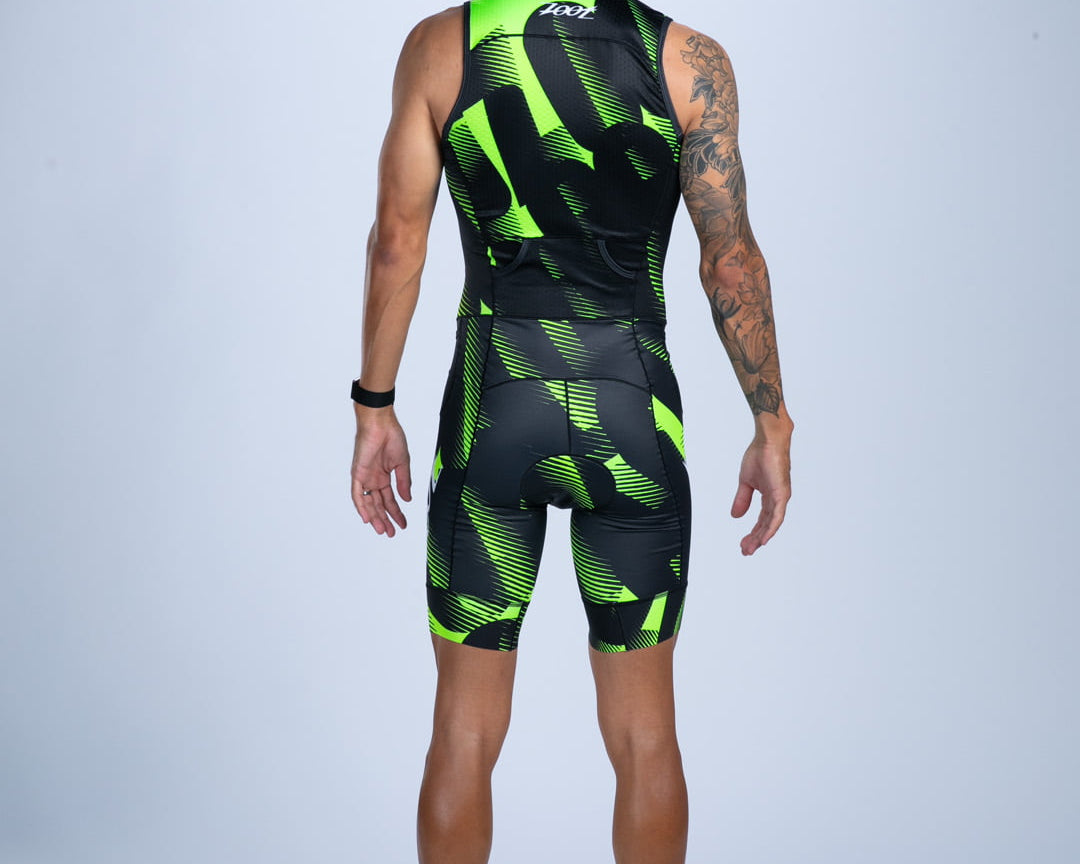 Zoot Sports TRI SLEEVELESS RACESUITS Men's Ltd Tri Slvs Fz Racesuit - Icon