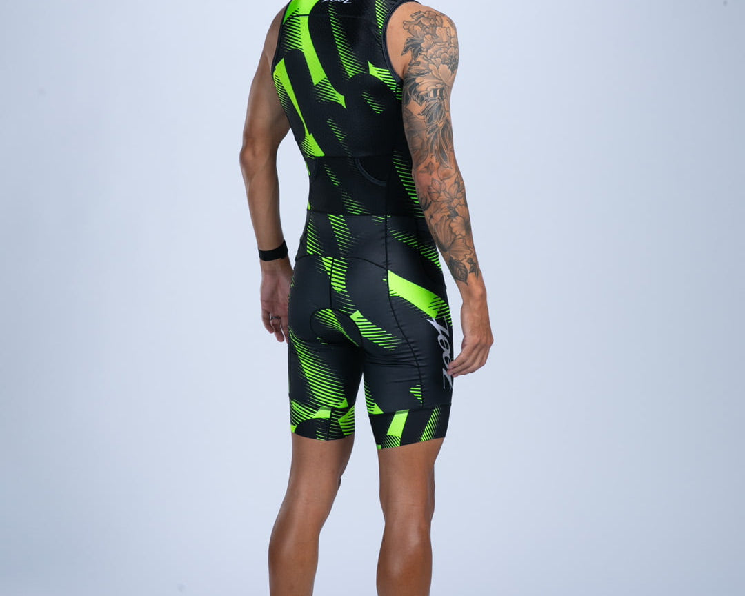 Zoot Sports TRI SLEEVELESS RACESUITS Men's Ltd Tri Slvs Fz Racesuit - Icon