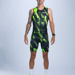 Zoot Sports TRI SLEEVELESS RACESUITS Men's Ltd Tri Slvs Fz Racesuit - Icon
