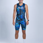 Zoot Sports TRI SLEEVELESS RACESUITS Men's Ltd Tri Slvs Fz Racesuit - IM Energy Lab