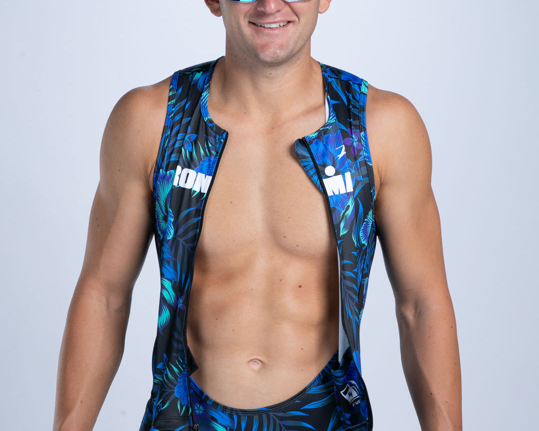 Zoot Sports TRI SLEEVELESS RACESUITS Men's Ltd Tri Slvs Fz Racesuit - IM Energy Lab