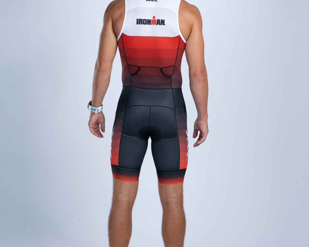 Zoot Sports TRI SLEEVELESS RACESUITS Men's Ltd Tri Slvs Fz Racesuit - IM Velocity