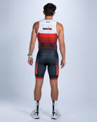 Zoot Sports TRI SLEEVELESS RACESUITS Men's Ltd Tri Slvs Fz Racesuit - IM Velocity