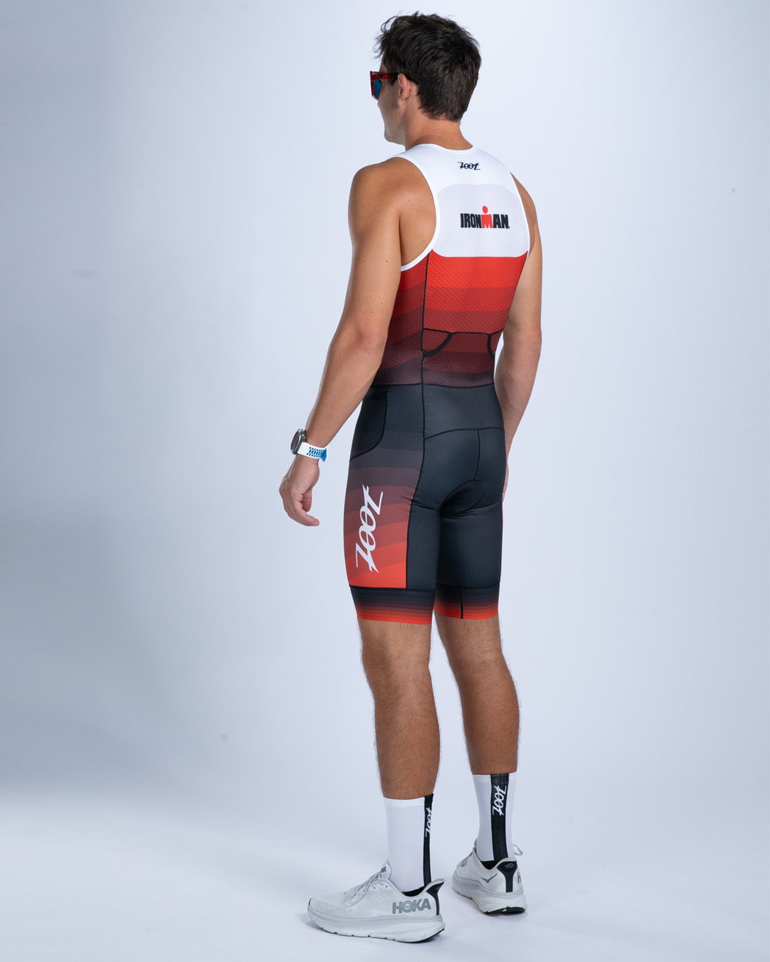 Zoot Sports TRI SLEEVELESS RACESUITS Men's Ltd Tri Slvs Fz Racesuit - IM Velocity