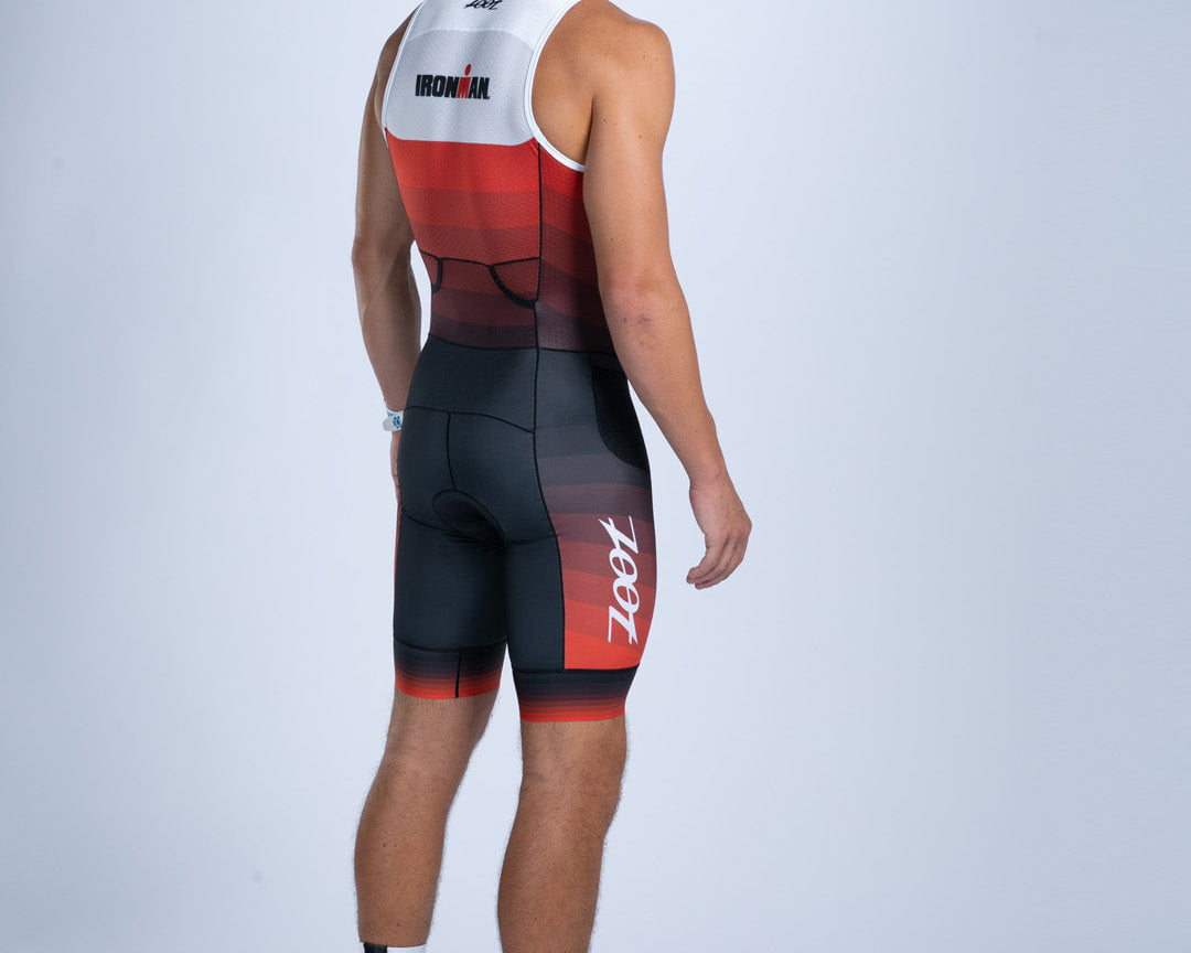 Zoot Sports TRI SLEEVELESS RACESUITS Men's Ltd Tri Slvs Fz Racesuit - IM Velocity