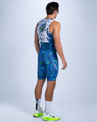 Zoot Sports TRI SLEEVELESS RACESUITS Men's Ltd Tri Slvs Fz Racesuit - Island Original