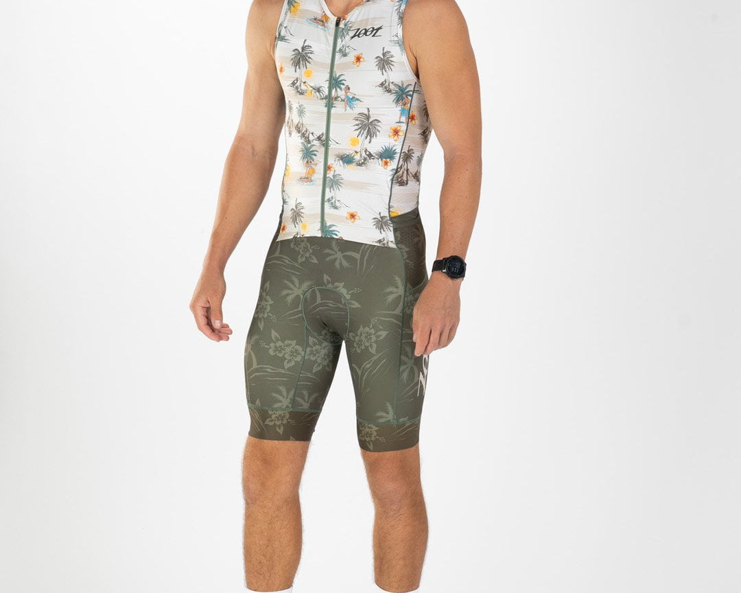 Zoot Sports TRI SLEEVELESS RACESUITS Men's Ltd Tri Slvs Fz Racesuit - Kaholo