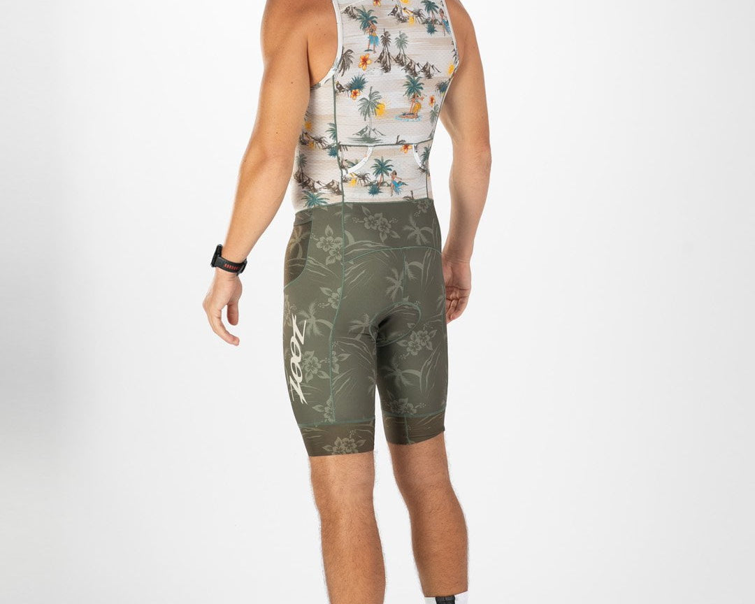 Zoot Sports TRI SLEEVELESS RACESUITS Men's Ltd Tri Slvs Fz Racesuit - Kaholo