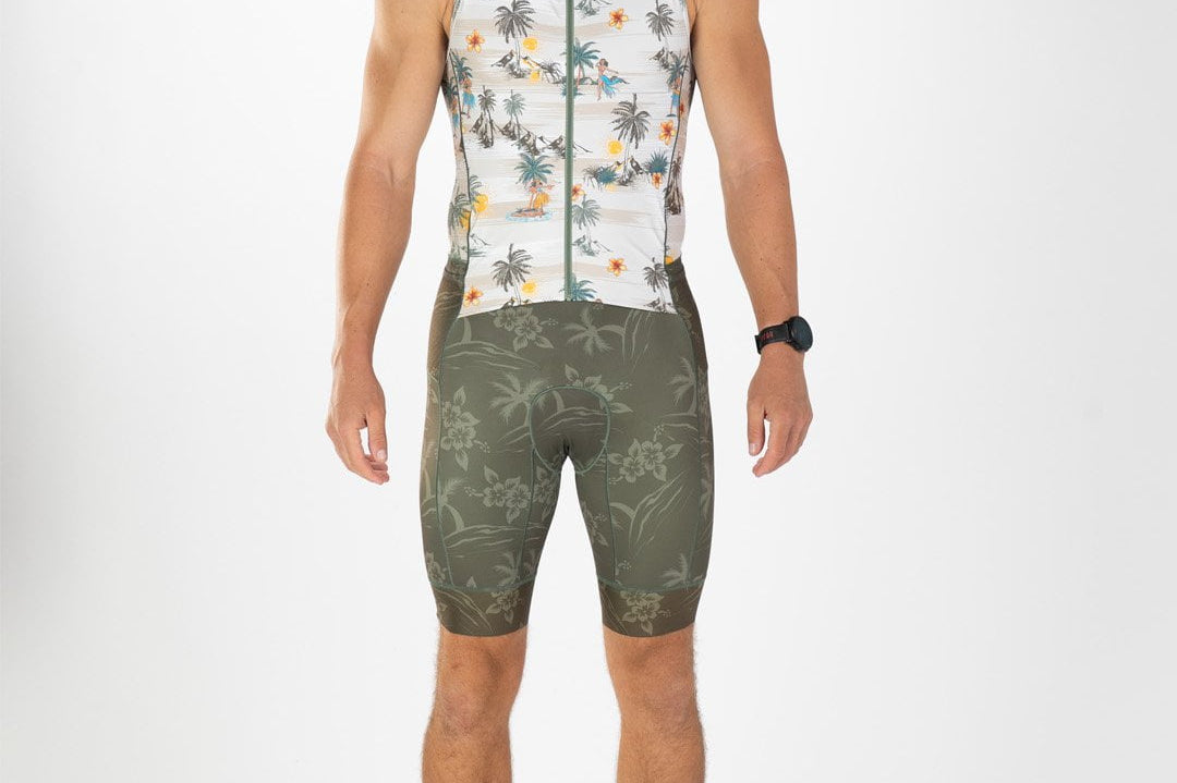 Zoot Sports TRI SLEEVELESS RACESUITS Men's Ltd Tri Slvs Fz Racesuit - Kaholo