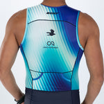 Zoot Sports TRI SLEEVELESS RACESUITS Men's Ltd Tri Slvs Fz Racesuit - Prism