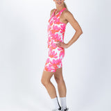 Zoot Sports TRI SLEEVELESS RACESUITS Women's Ltd Tri Slvs Fz Racesuit - Blossom