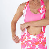 Zoot Sports TRI SLEEVELESS RACESUITS Women's Ltd Tri Slvs Fz Racesuit - Blossom
