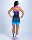 Zoot Sports TRI SLEEVELESS RACESUITS Women's Ltd Tri Slvs Fz Racesuit - Elements