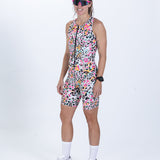 Zoot Sports TRI SLEEVELESS RACESUITS Women's Ltd Tri Slvs Fz Racesuit - Fierce