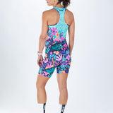 Zoot Sports TRI SLEEVELESS RACESUITS Women's Ltd Tri Slvs Fz Racesuit - Florescence