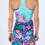Zoot Sports TRI SLEEVELESS RACESUITS Women's Ltd Tri Slvs Fz Racesuit - Florescence