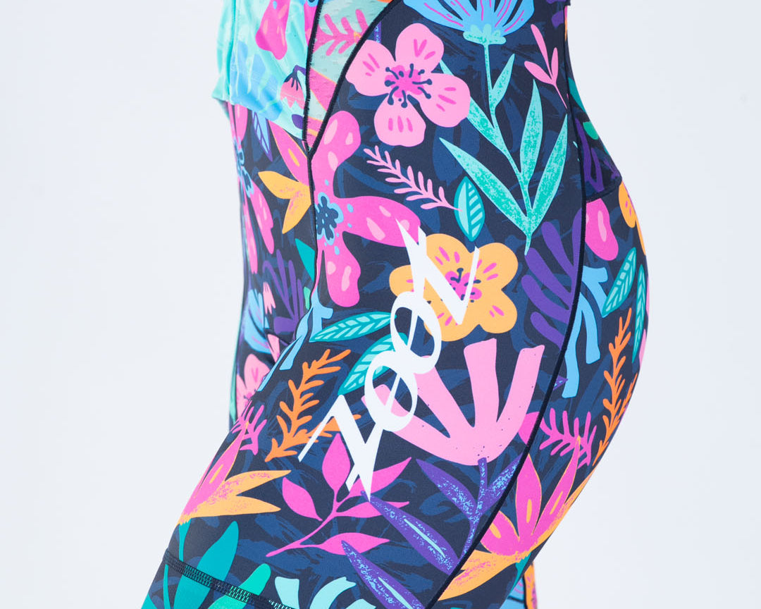 Zoot Sports TRI SLEEVELESS RACESUITS Women's Ltd Tri Slvs Fz Racesuit - Florescence