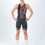 Zoot Sports TRI SLEEVELESS RACESUITS Women's Ltd Tri Slvs Fz Racesuit - Radiant