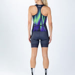 Zoot Sports TRI SLEEVELESS RACESUITS Women's Ltd Tri Slvs Fz Racesuit - Reflection