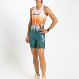 Zoot Sports TRI SLEEVELESS RACESUITS Women's Ltd Tri Slvs FZ Racesuit - Wilms