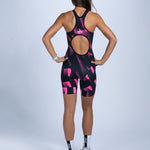 Zoot Sports TRI SLEEVELESS RACESUITS Women's Sprint Tri Hyperglide Open Back Racesuit - Icon