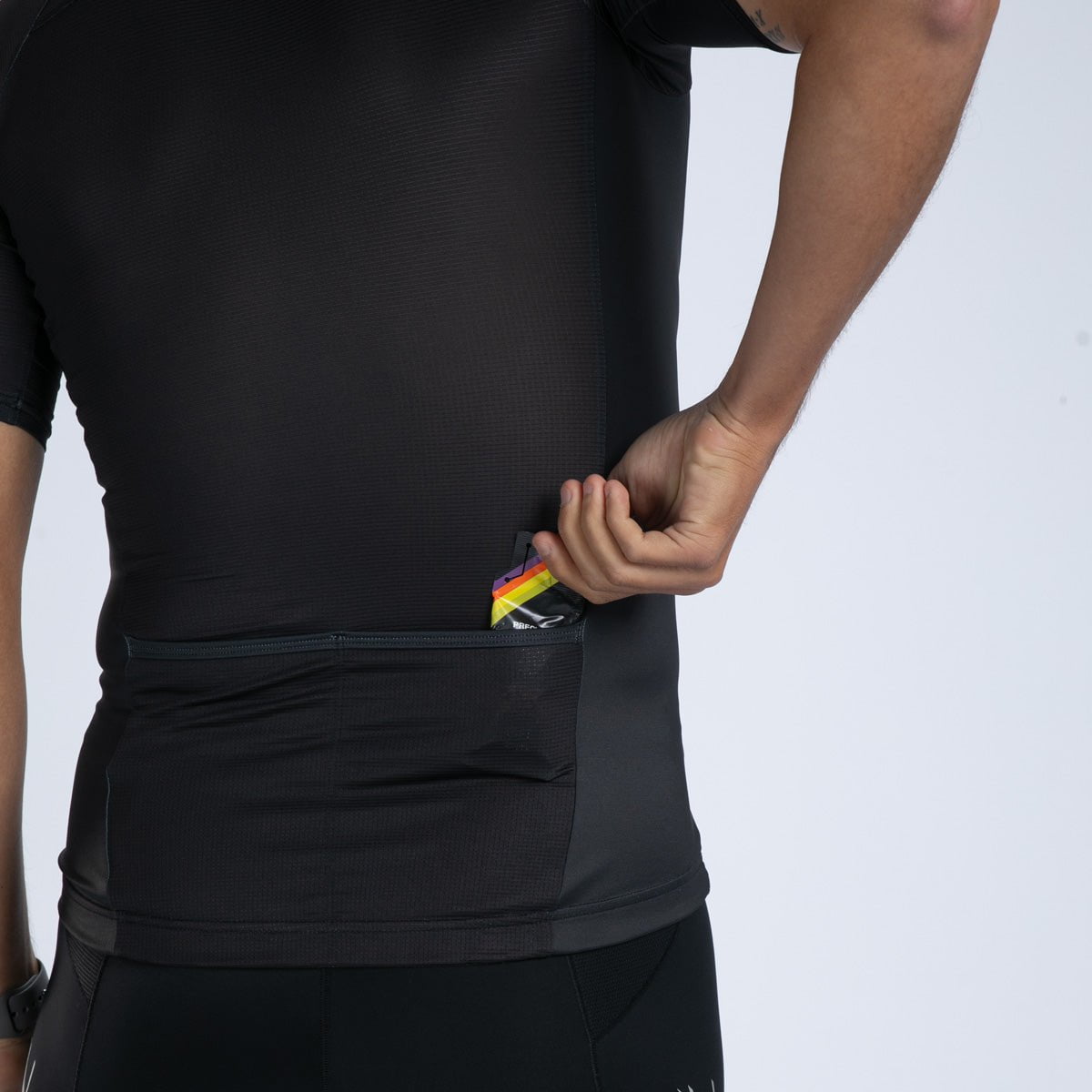 Zoot Sports TRI TOPS Men's Core Tri Aero Jersey - Jet Black
