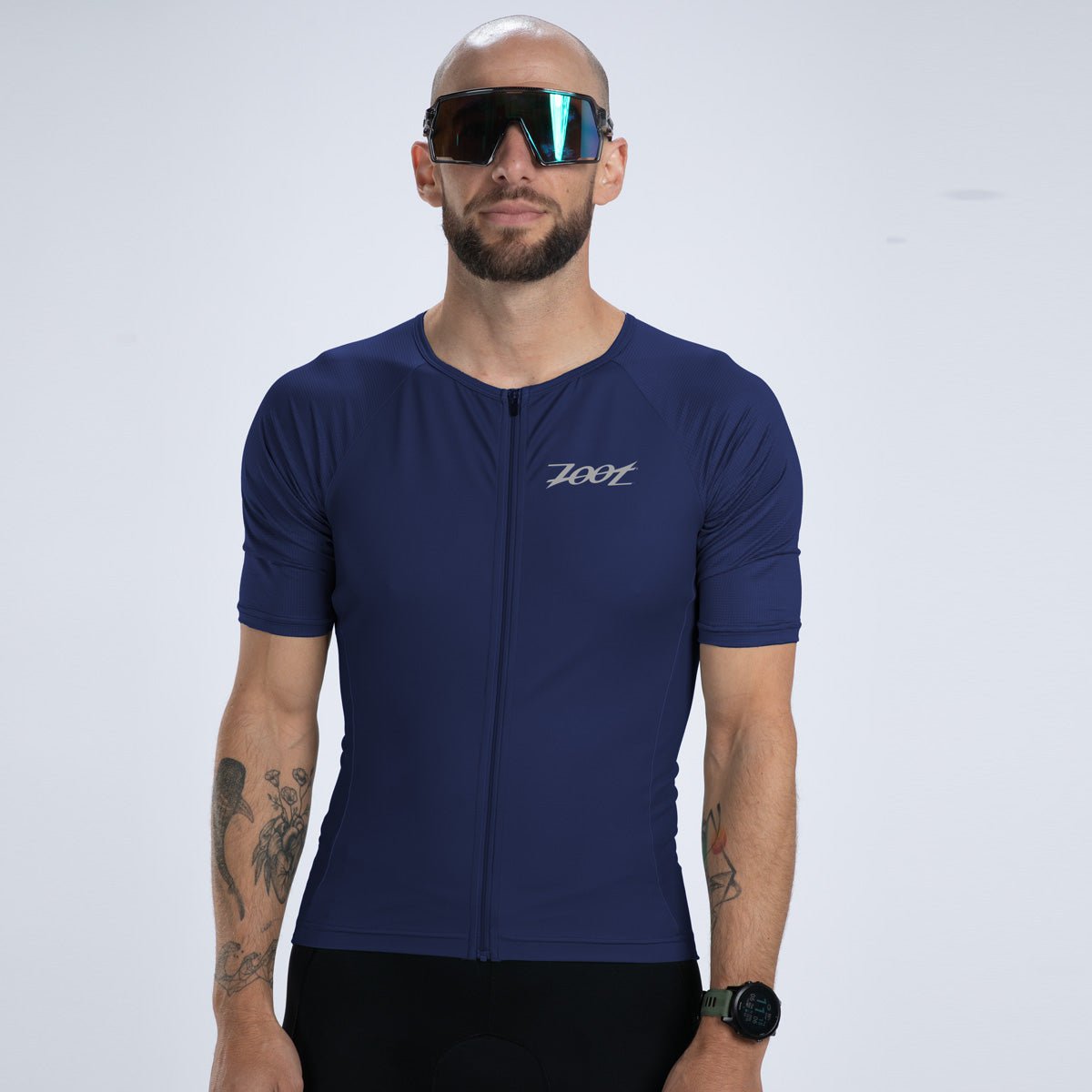 Zoot Sports TRI TOPS Men's Core Tri Aero Jersey - Navy