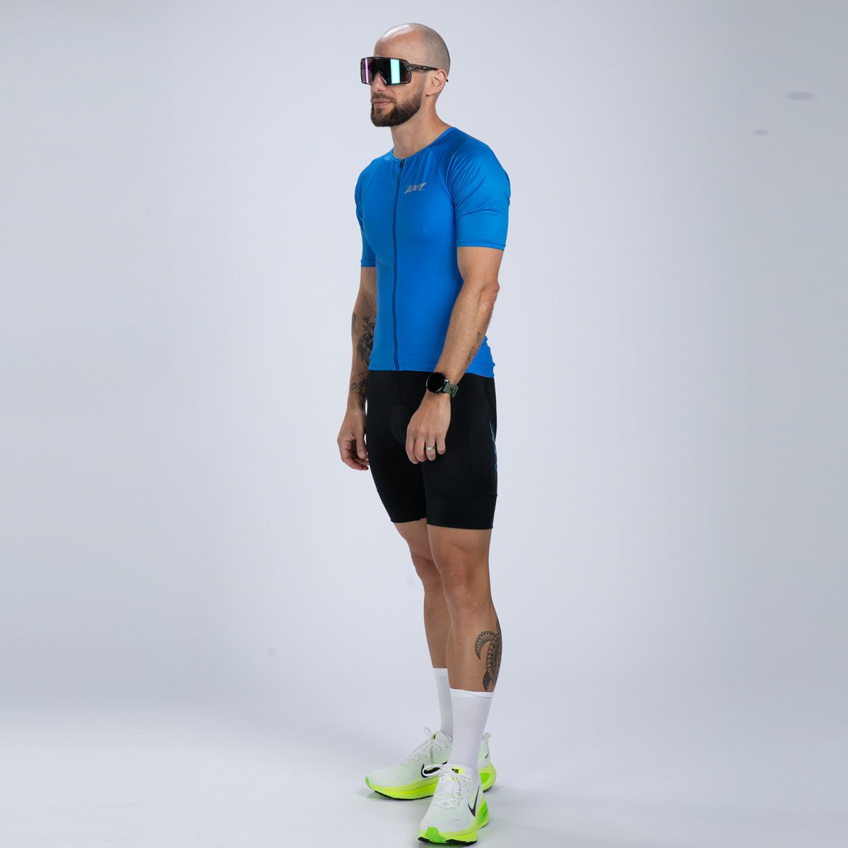Zoot Sports TRI TOPS Men's Core Tri Aero Jersey - Ocean Blue