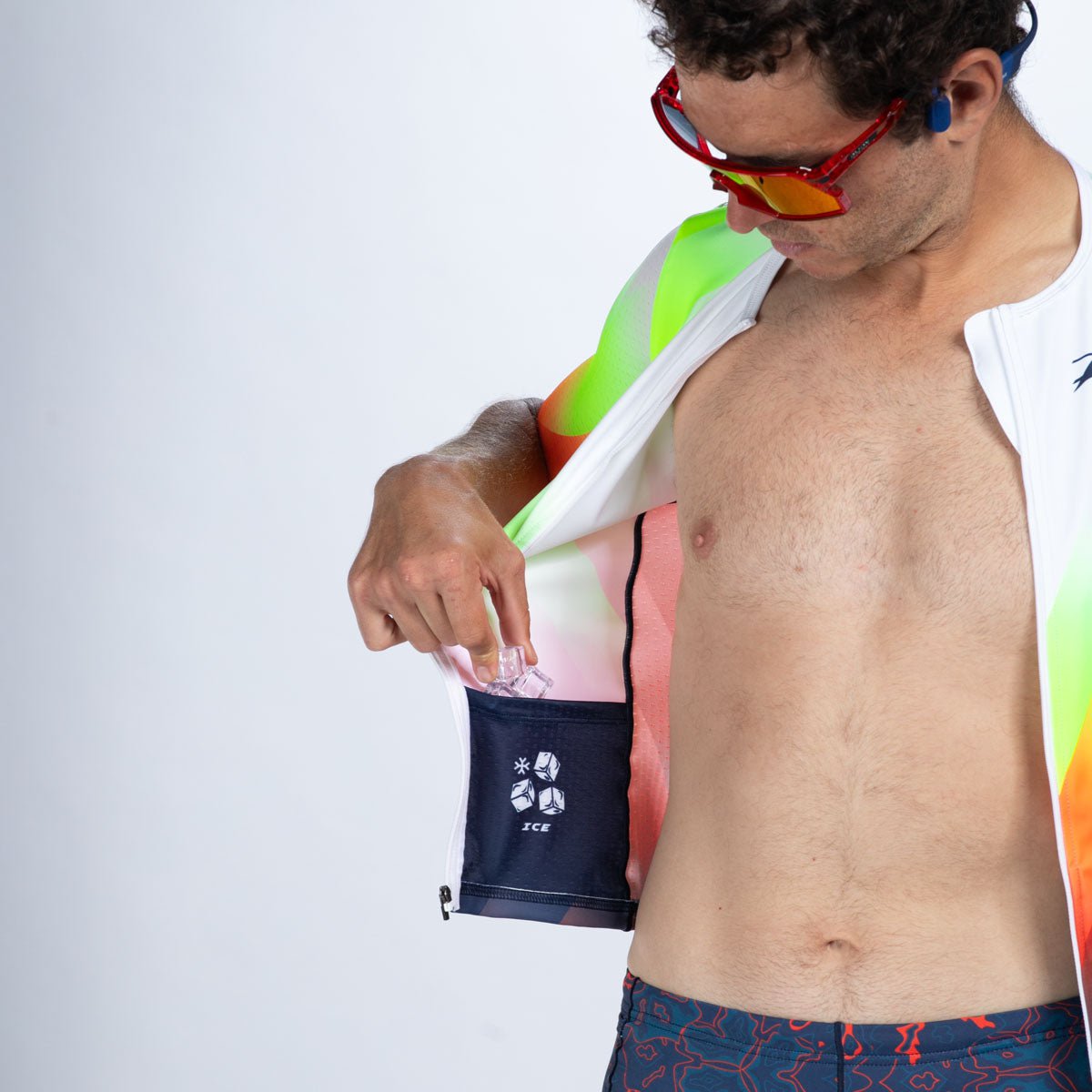 Zoot Sports TRI TOPS Men's Ltd Tri Aero Jersey - Costa Del Sol
