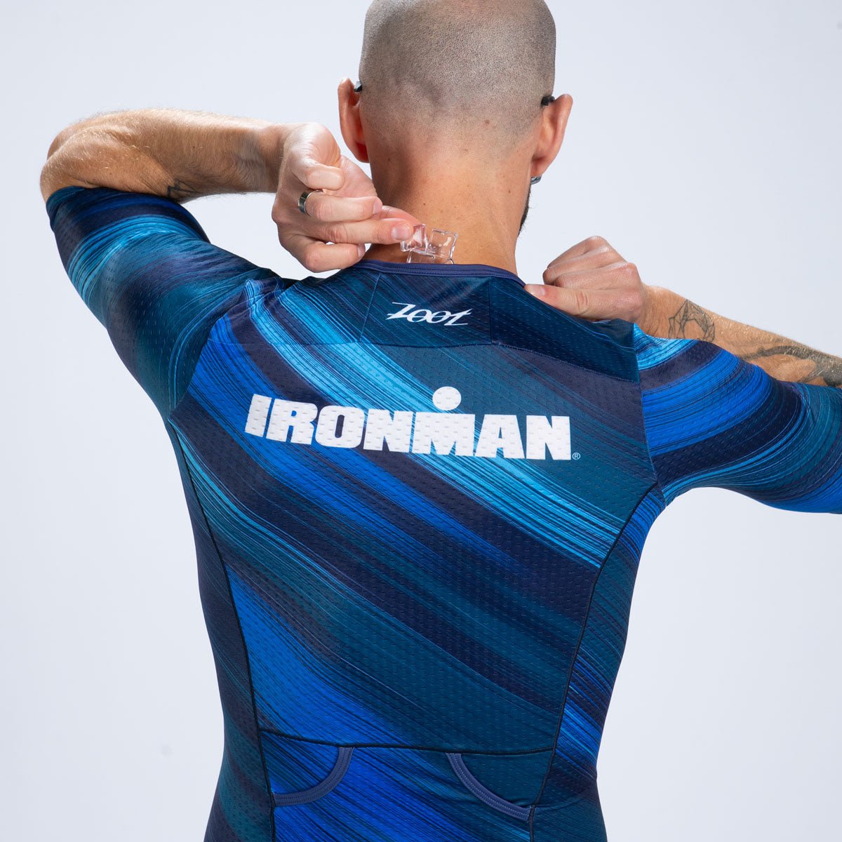 Zoot Sports TRI TOPS Men's Ltd Tri Aero Jersey - IM Heat