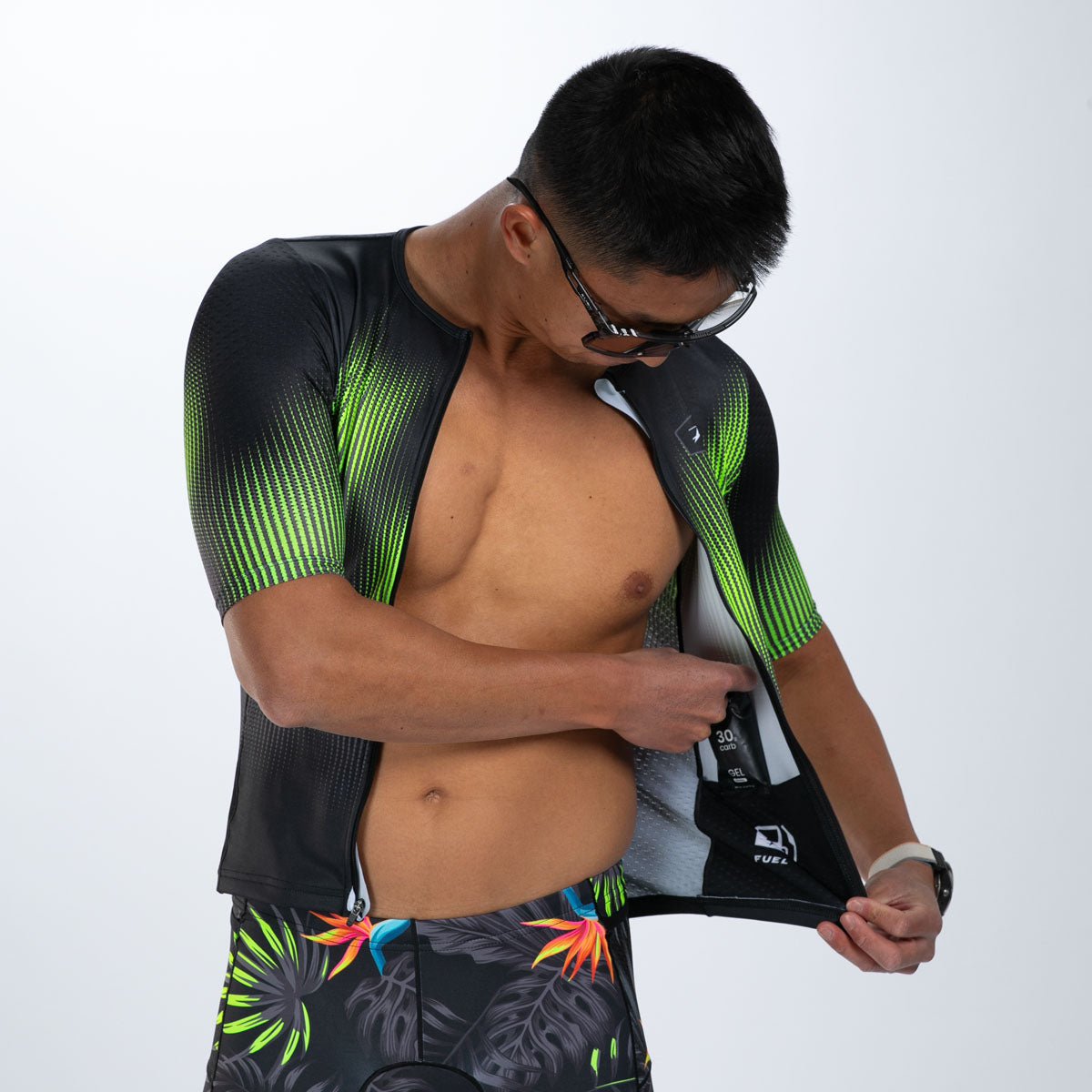 Zoot Sports TRI TOPS Men's Ltd Tri Aero Jersey - Tropical Magic