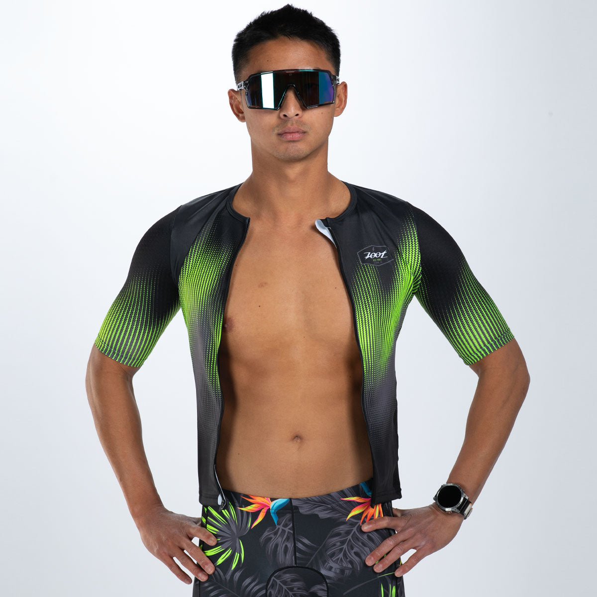 Zoot Sports TRI TOPS Men's Ltd Tri Aero Jersey - Tropical Magic