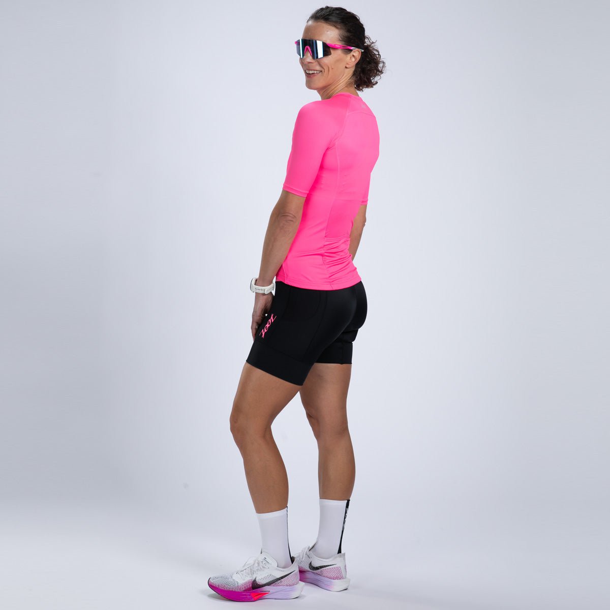 Zoot Sports TRI TOPS Women's Core Tri Jersey - Bright Pink