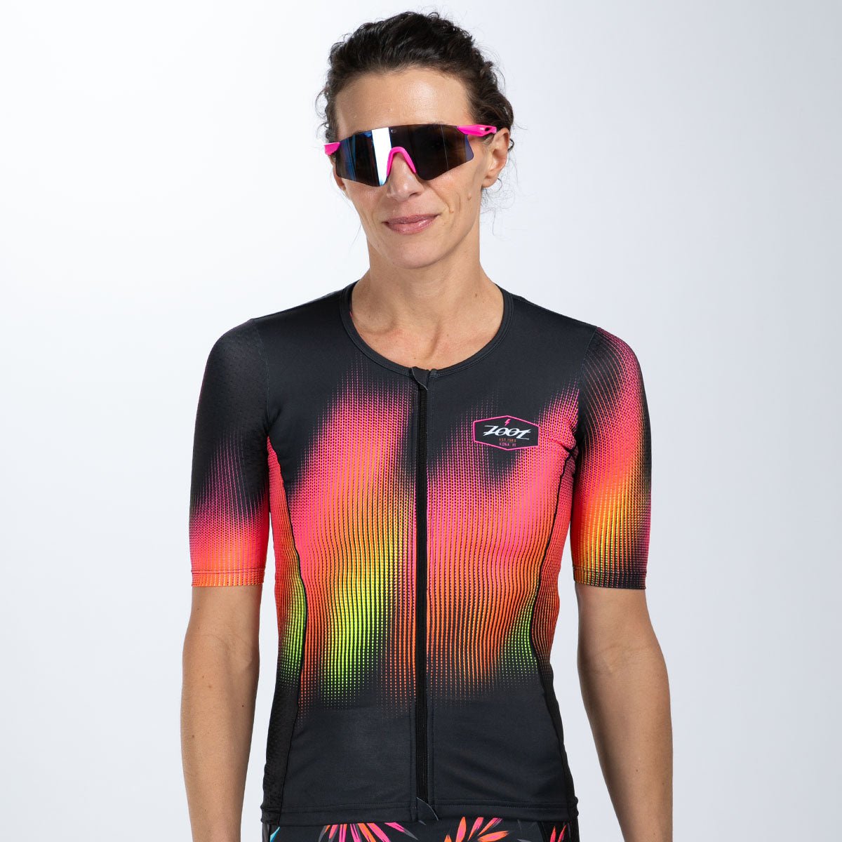 Zoot Sports TRI TOPS Women's Ltd Tri Aero Jersey - Tropical Magic