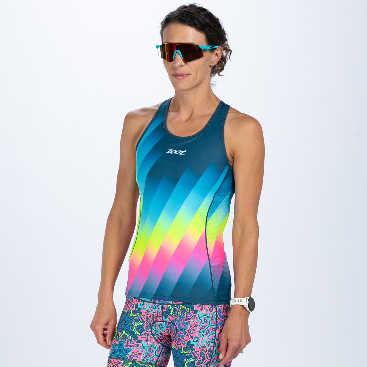 Zoot Sports TRI TOPS Women's Ltd Tri Racerback - Costa Del Sol