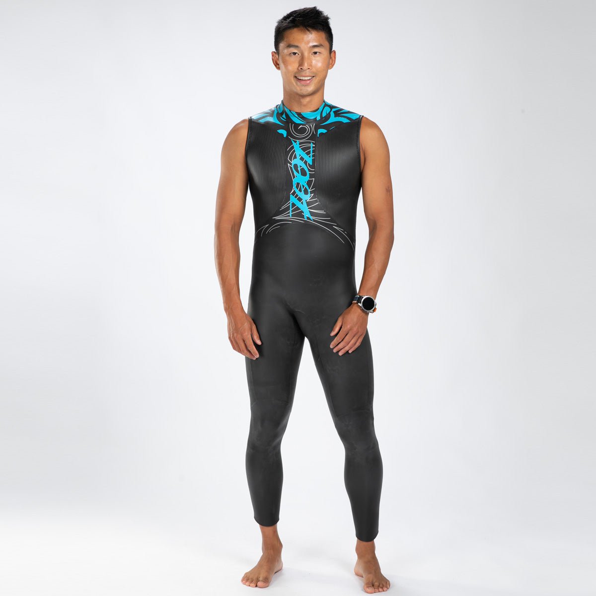 Zoot Men's Manta Sleeveless Wetsuit in Marine Blue