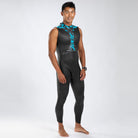 Zoot Men's Manta Sleeveless Wetsuit in Marine Blue, image 8
