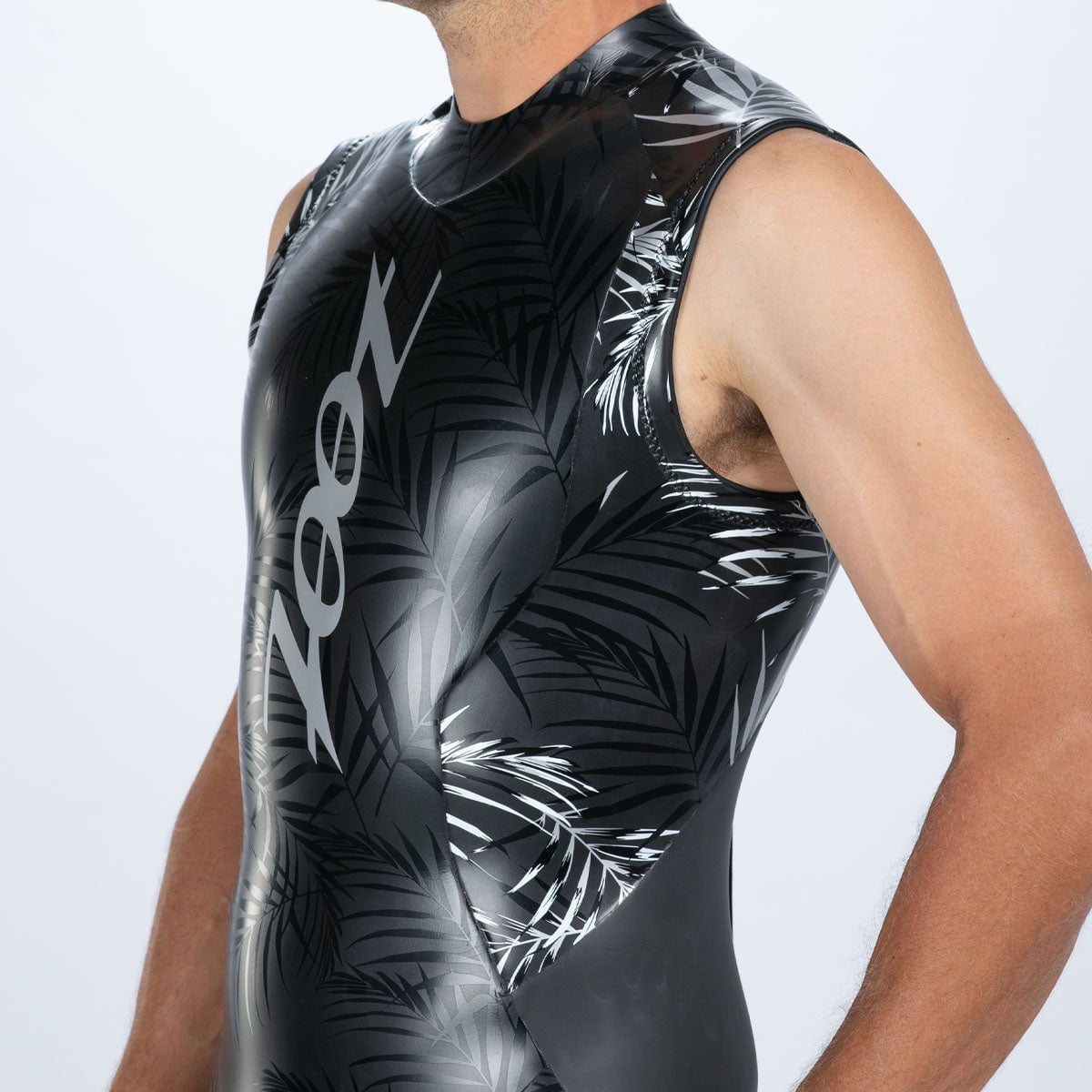 Zoot Men's Maui Sleeveless Wetsuit in Silver Palm, image 3
