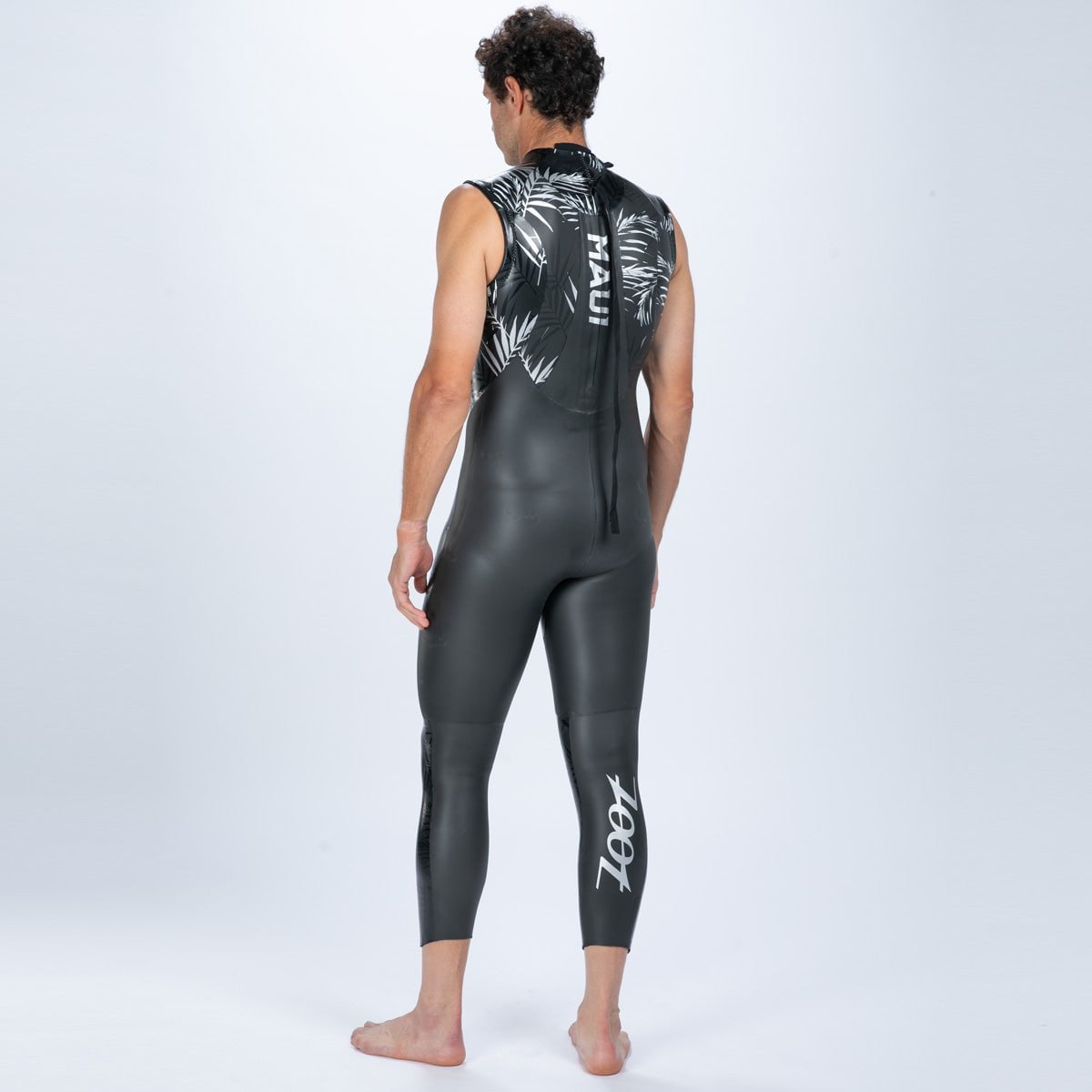 Zoot Men's Maui Sleeveless Wetsuit in Silver Palm, image 9