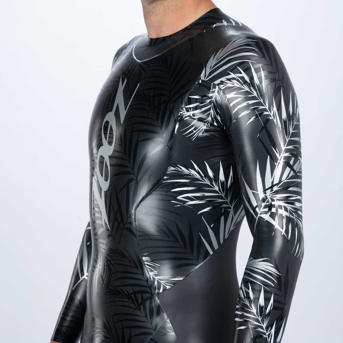 Zoot Men's Maui Wetsuit in Silver Palm, image 3
