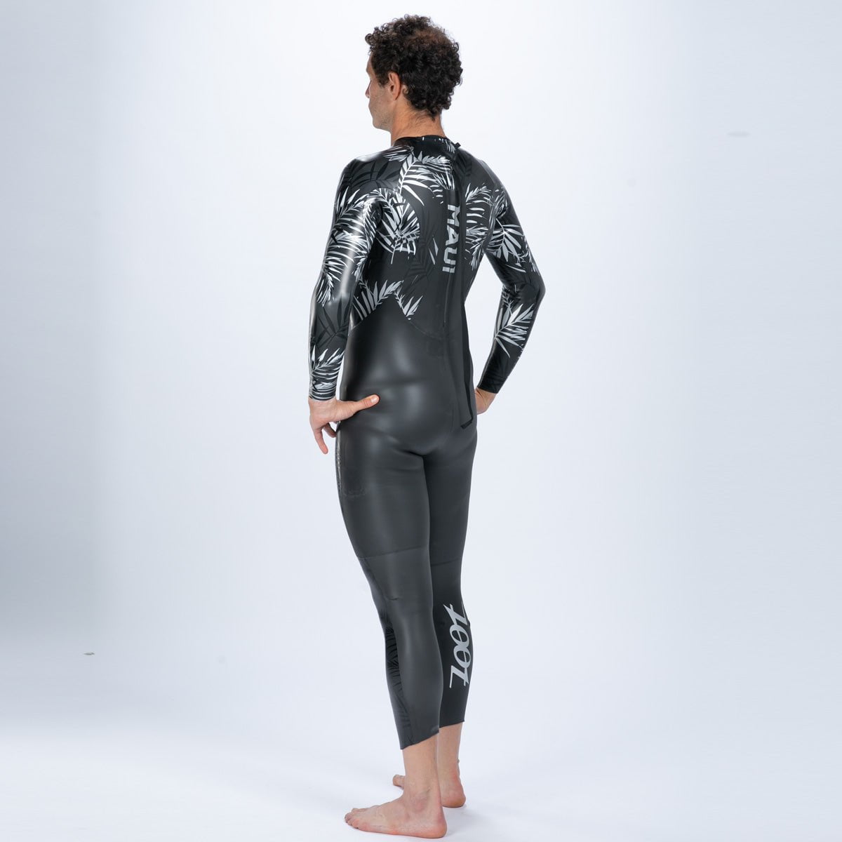 Zoot Men's Maui Wetsuit in Silver Palm, image 11