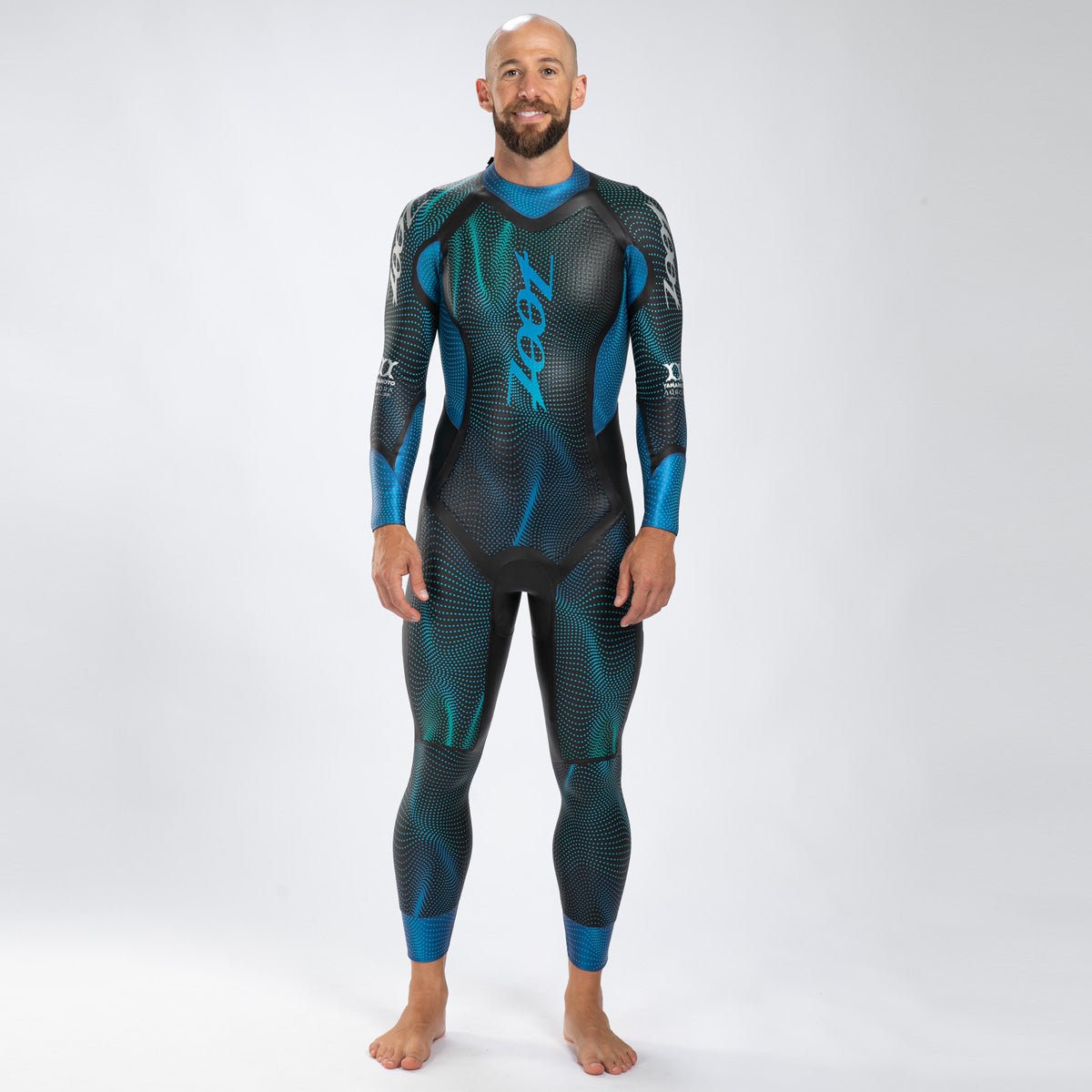 Zoot Men's Wikiwiki Aurora Flex Wetsuit in Emerald Ocean
