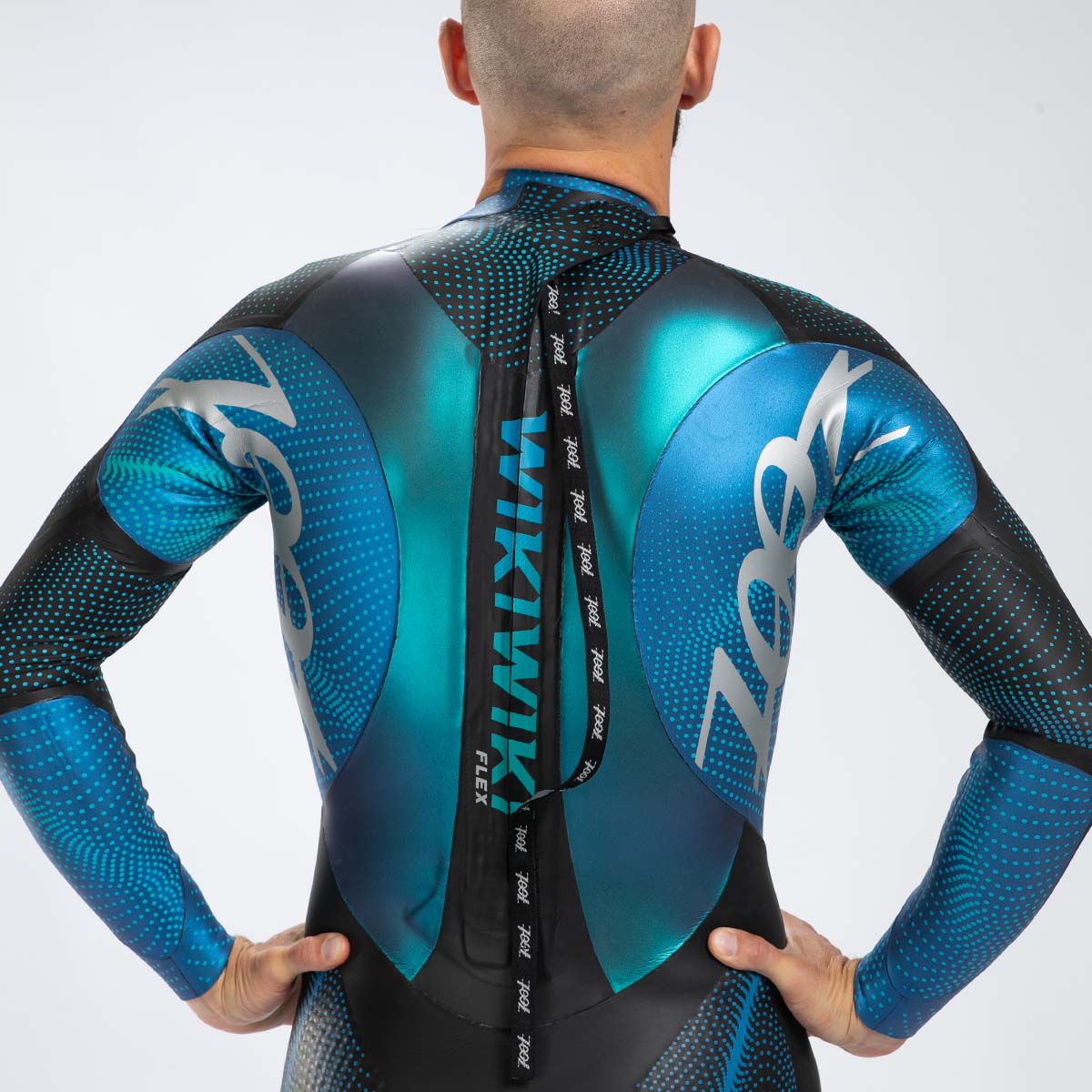 Zoot Men's Wikiwiki Aurora Flex Wetsuit in Emerald Ocean, image 6