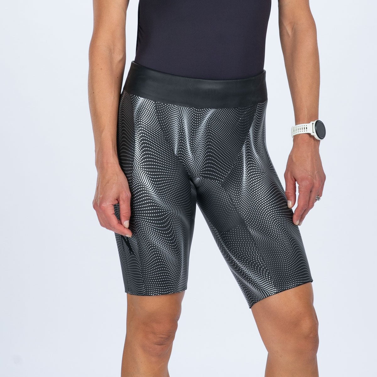 Zoot Women's Float Buoyancy Shorts in Silver Shadow