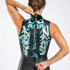 Zoot Women's Manta Sleeveless Wetsuit in Marine Mint, image 3